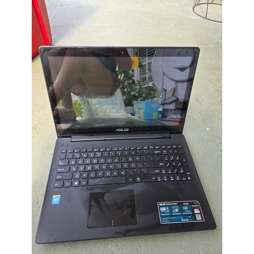 Asus X553M Laptop 16" Intel Quad-Core 2.16GHz 4GB‎ RAM 500GB HDD Black X553MA Z2